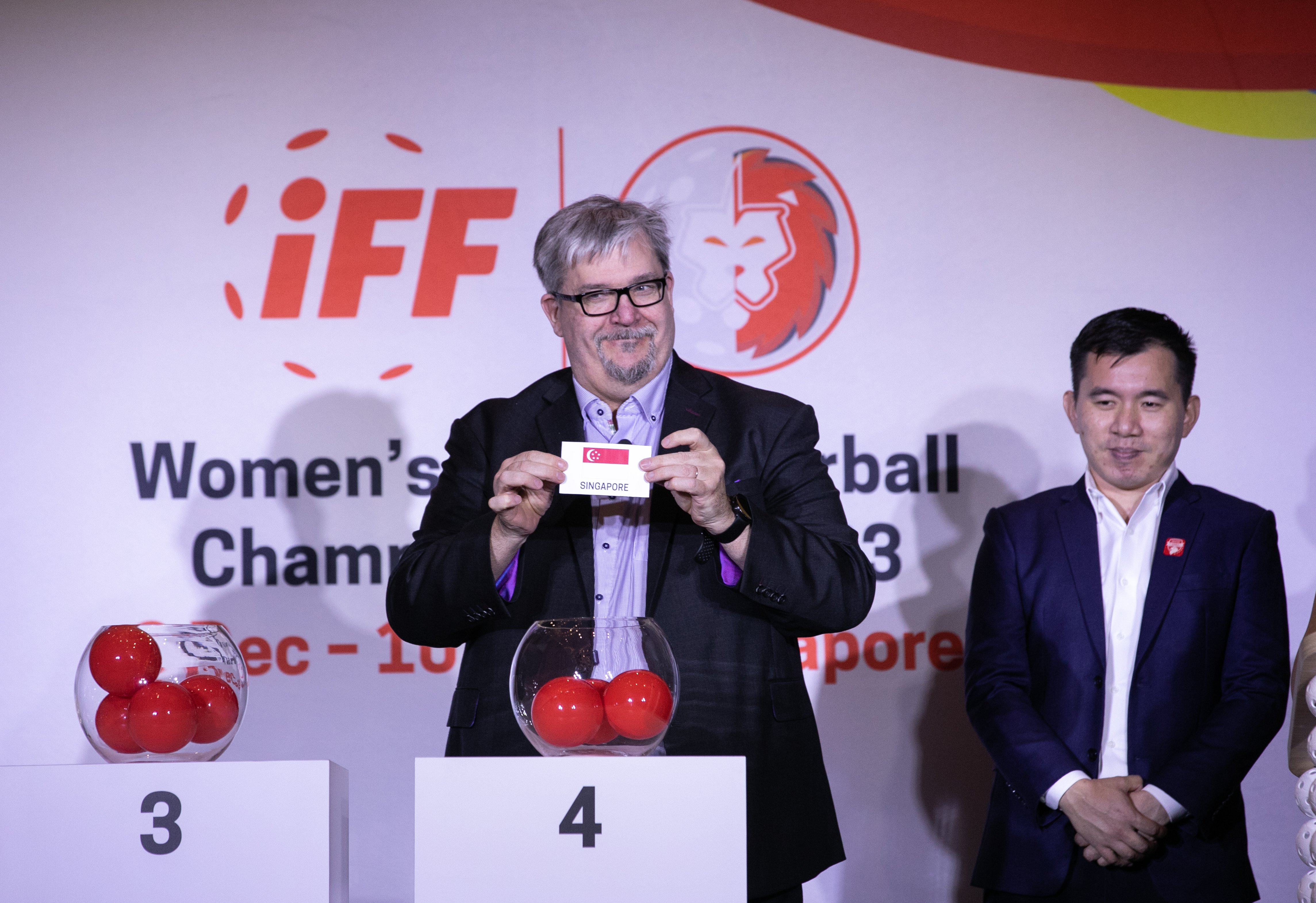 (from left) John Liljelund, Secretary General, International Floorball Federation and Kenneth Ho, President, Singapore Floorball Association_2
