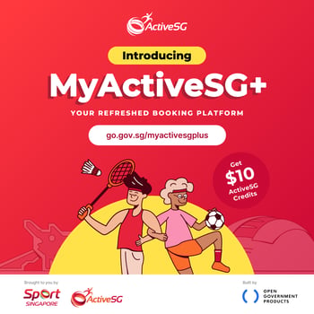 ActiveSG to Introduce New Membership and Booking Platform, MyActiveSG+, in June