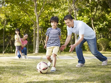 Enjoying the Benefits of Sport Together With Our Kids