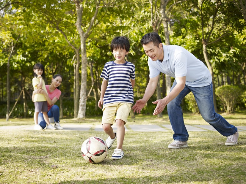 Enjoying the Benefits of Sport Together With Our Kids