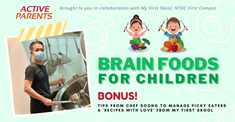 Brain Foods for Children - Cart Out and Cook Up Now
