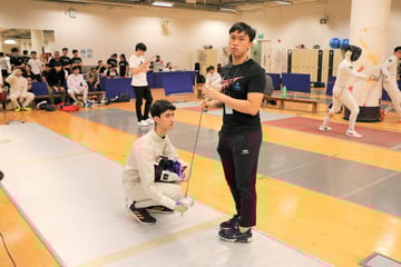 2023-04-20_NSG Fencing Mens Epee Div A_Photo by Anbumani(5)_ZHANG EMMANUEL ZHEN BO (Qualifiers)