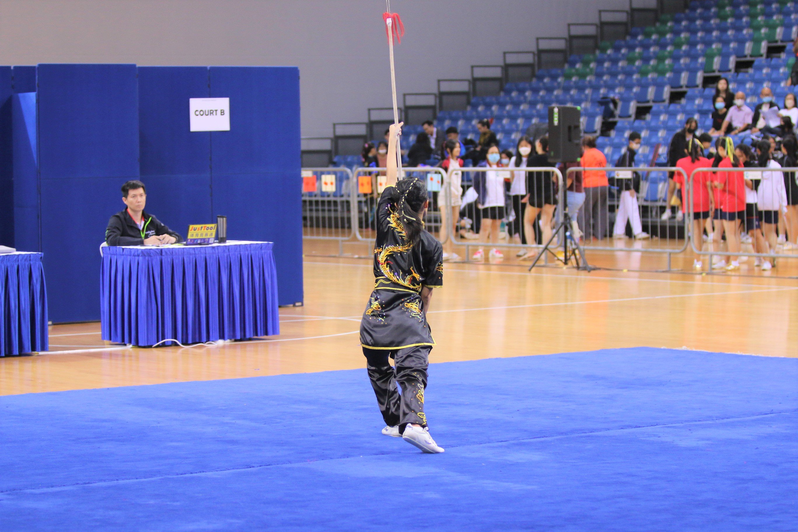 2023-04-20_NSG Wushu Girls Div A Spear_Photo by Anbumani (14)_HEIDI SEAH KAI SOK(VJC)