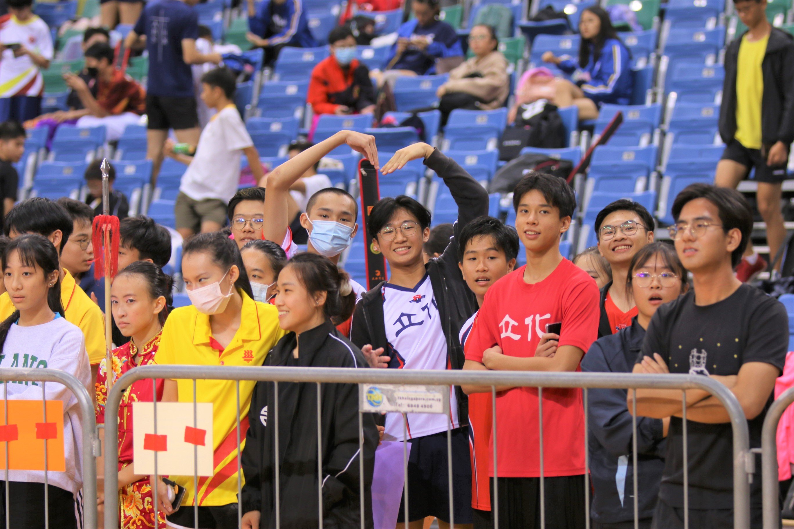 2023-04-20_NSG Wushu Girls Div A Spear_Photo by Anbumani (15)_Crowd Cheering