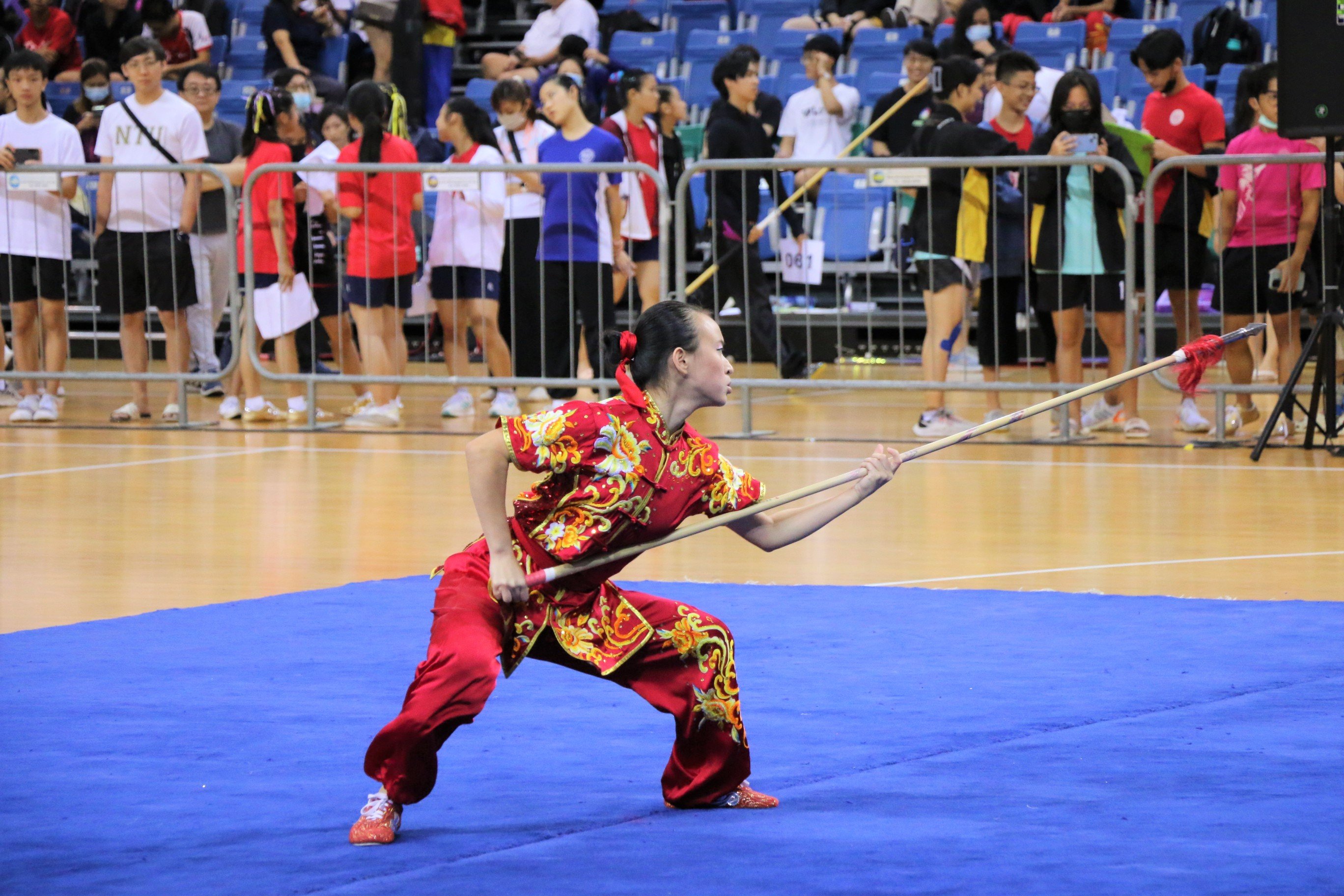 2023-04-20_NSG Wushu Girls Div A Spear_Photo by Anbumani (2)_CHARLOTTE HO KAH YOUNG(HCI)