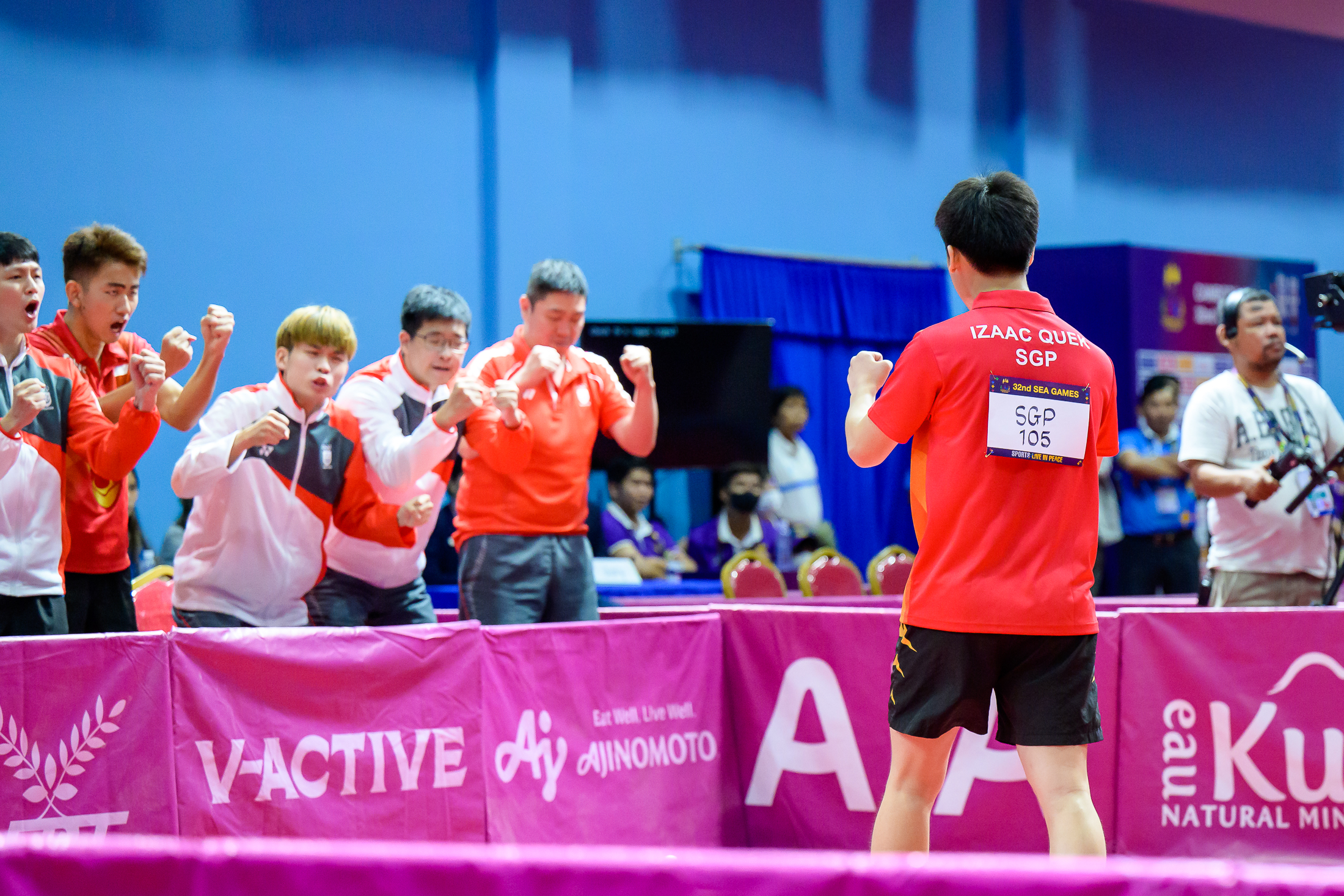 Cambodia 2023 Mens table tennis team reclaim first title since 2015