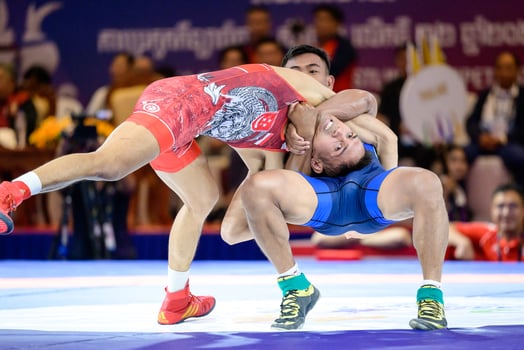 Cambodia 2023: Wrestling delivers silver on opening day as Taekwondo and Judo add to medal count