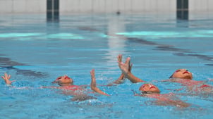 Artistic SwimmingTeam Nila 8562 by Ben Cho - 34
