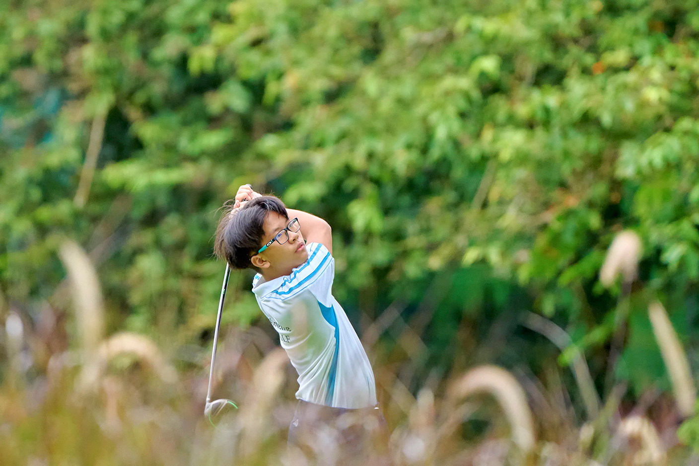 2024-04-15_NSG Golf Championship Master Course @Laguna Nationals_Photo by Eric Koh DSC09312 Division C boy tees off