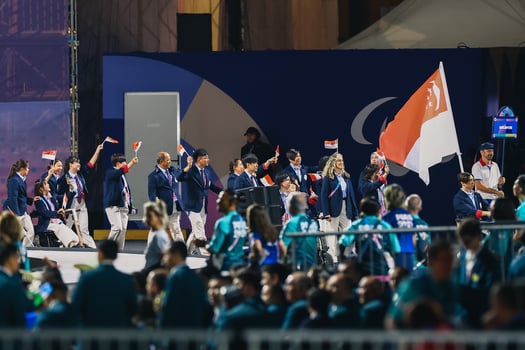 Paris 2024: Team Singapore celebrates grand opening of Paralympic Games