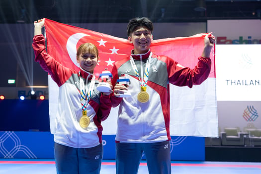 SEA Games 2025: Taekwondo pair win Singapore’s first gold in Thailand
