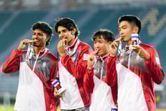 Read about SEA Games 2025: Singapore win men’s 4x400m relay bronze on final day of athletics