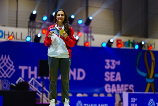 SEA Games 2025: Amita Berthier champ again with fencing foil gold