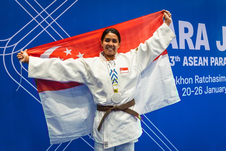 Thailand 2025: Joan Hung makes history with Singapore’s first-ever para judo medal