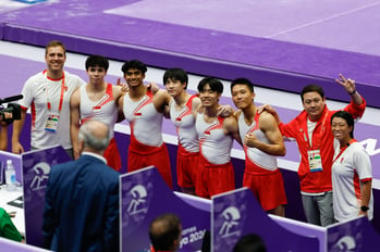 Asian Games 2026: Proud debut for men's artistic gymnasts