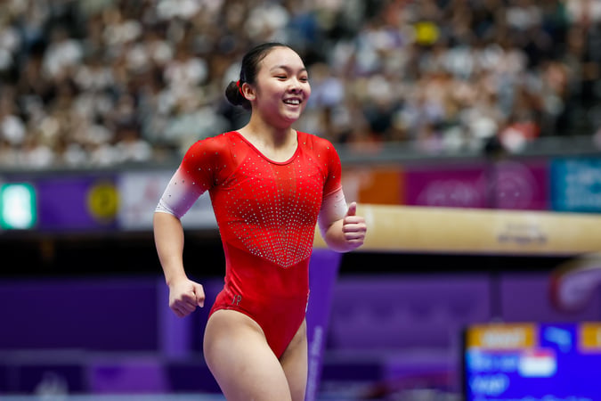 Asian Games 2026: Gymnast Amanda Yap finishes sixth in balance beam final