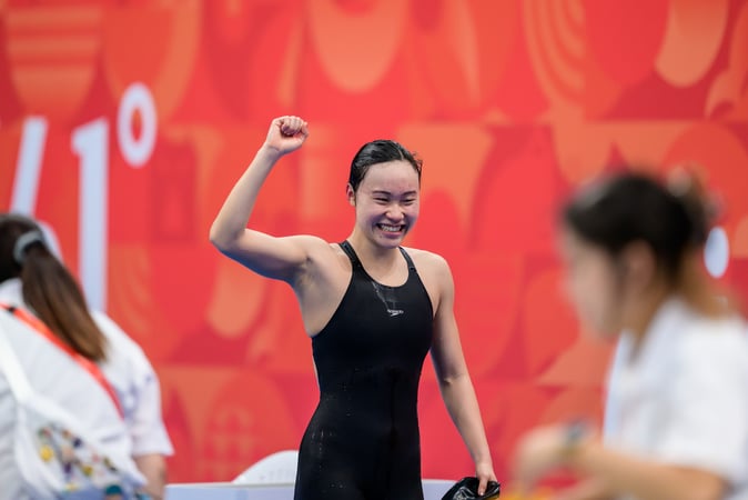Asian Games 2026: Third medal for Gan Ching Hwee with 800m freestyle silver
