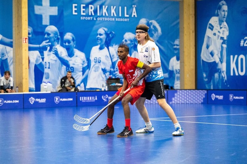 TeamSG's Suria in a friendly training match in Finland. Photo by SFA