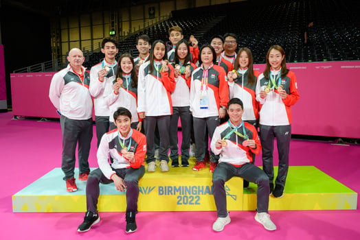 TeamSG's Shuttlers Prepping Hard To Qualify for Paris 2024!
