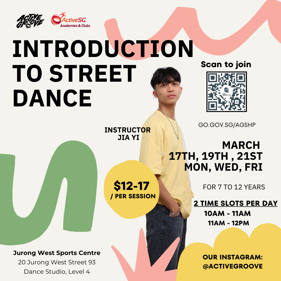 Intro to street dance @ JW (March SHP)