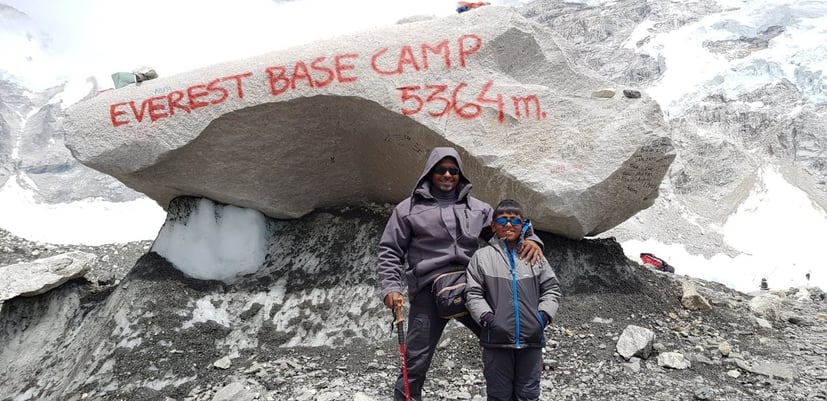 The Dad who climbed Mount Everest with his son