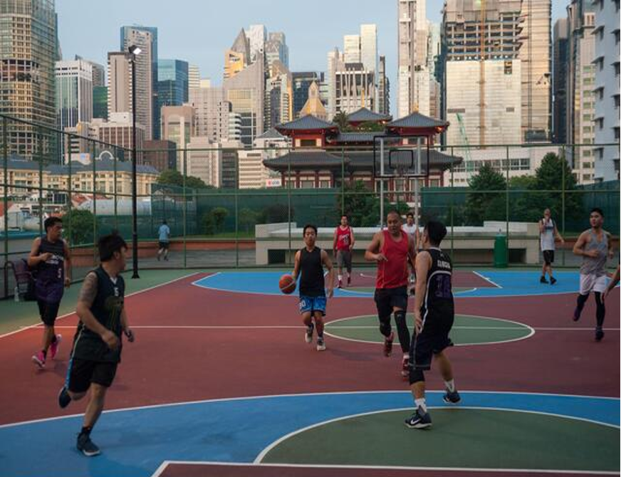 Chinatown Complex Basketball Court-1