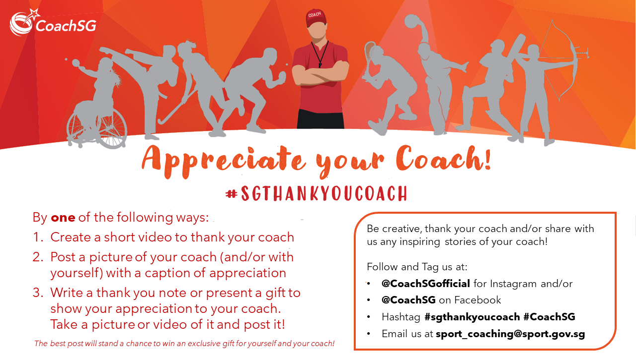 Appreciate Your Coach Poster 2020