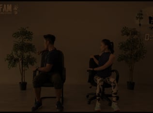 10 mins Desk Stretches for Lower Back Pain (Ft. Hirzi)