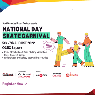 YouthCreates Urban Fiesta - Rollerskate