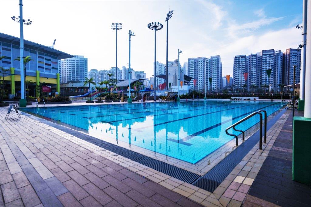 Slide 2 of Sengkang Sport Centre
