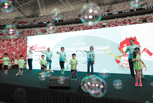 The ActiveSG Gymnastics 