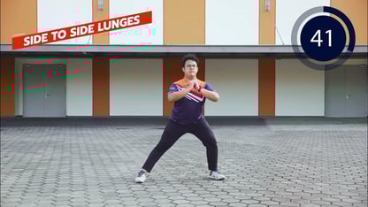 Side-to-Side-Lunges
