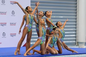 Aquatics Artistic Swimming, Photo Credit - Team Nila Content Creator, Ben Edwards (2)