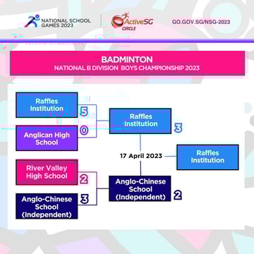 Badminton B Div Boys Finals