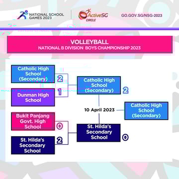 Volleyball B Div Boys Finals