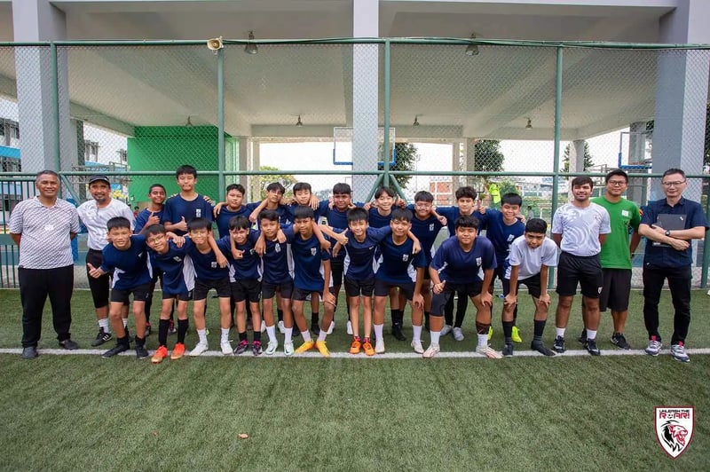 Serangoon Garden Secondary School ‘C’ Division team