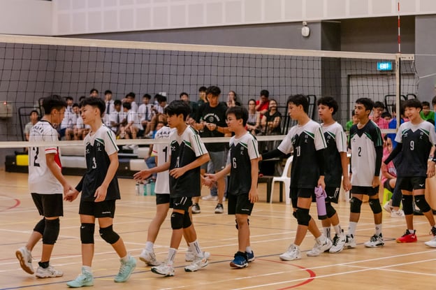 Both teams congratulated each other, recognizing the importance of sportsmanship and respect after the match