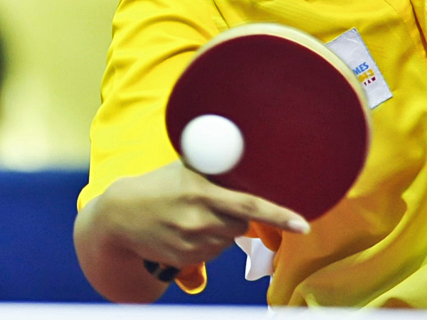 Table Tennis shakehand grip