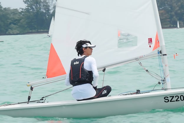 RI’s Ian Goh demonstrated consistency with a 4th place in the first race