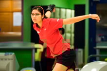 How do I make a bowling ball curl (hook)?