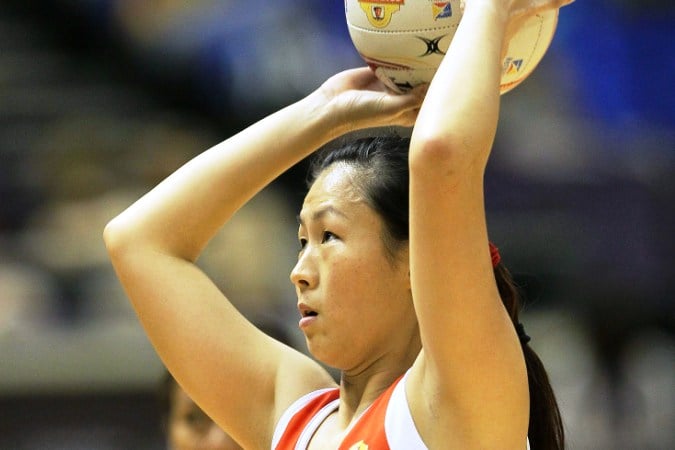 netball shooting