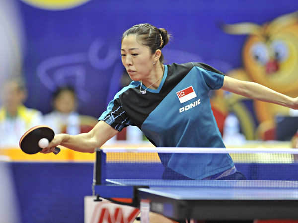 Table Tennis forehand