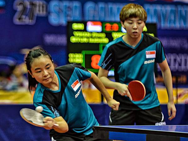 Table Tennis doubles