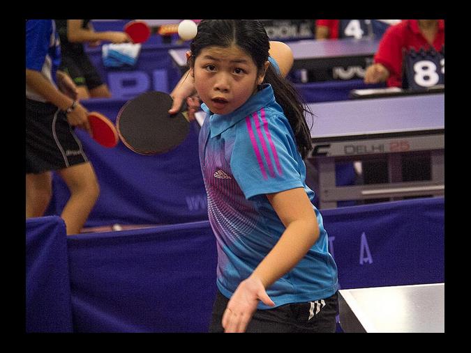 Kids table tennis