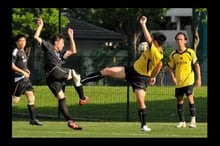 How do you shoot in football?