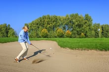 Unexpected situations on the golf course
