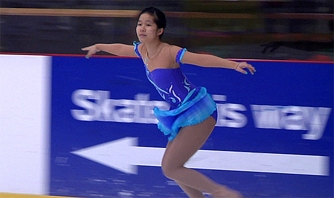 16-year-old national figure skater Ng Yi Ching's love for ice skating