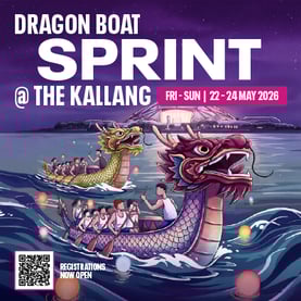 Event for Dragon Boat Sprint @The Kallang