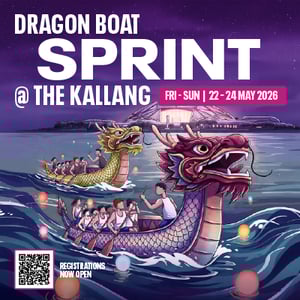 Event for Dragon Boat Sprint @The Kallang
