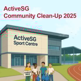 Event for ActiveSG Community Clean-Up 2025